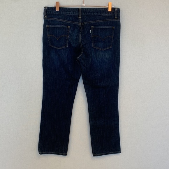 Levi’s Eco • 552 Mid-Rise Straight Leg Jeans • Sz 12/31 - Picture 4 of 14